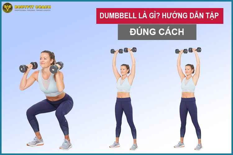 Hướng dẫn tập dumbbell squat đúng cách