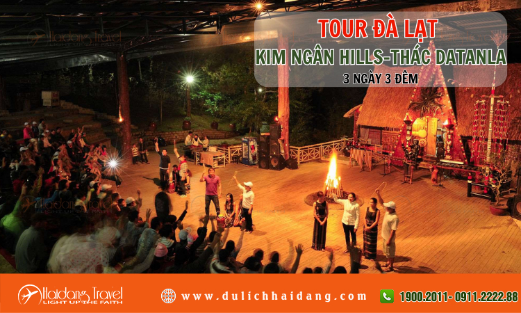 Tour Đà Lạt Kim Ngân Hills Thác Datanla 3 ngày 3 đêm 