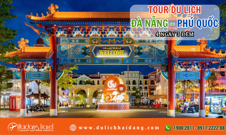 Tour Đà Nẵng Phú Quốc 4 ngày 3 đêm 