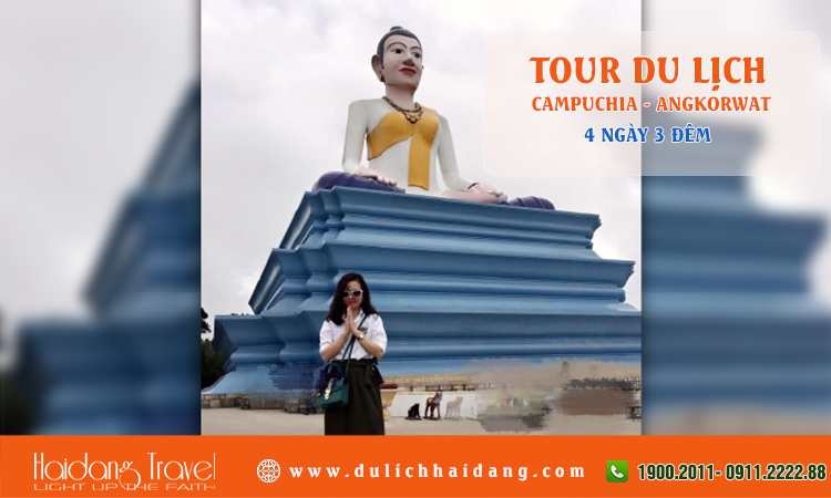 Tour Campuchia Siêm Riệp Kì Quan thế giới Angkorwat 4 ngày 3 đêm