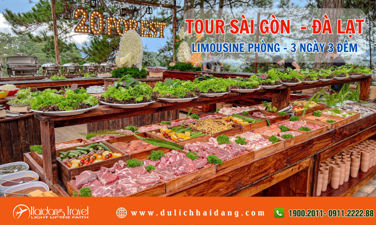 Tour du lịch Sài Gòn Đà Lạt 3 ngày 3 đêm 