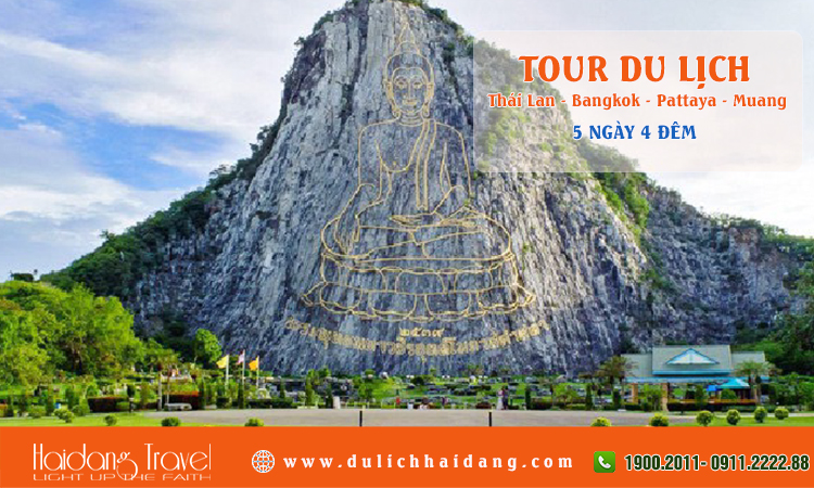 Tour du lịch Thái Lan Bangkok Pattaya Muang Boran 5 ngày 4 đêm